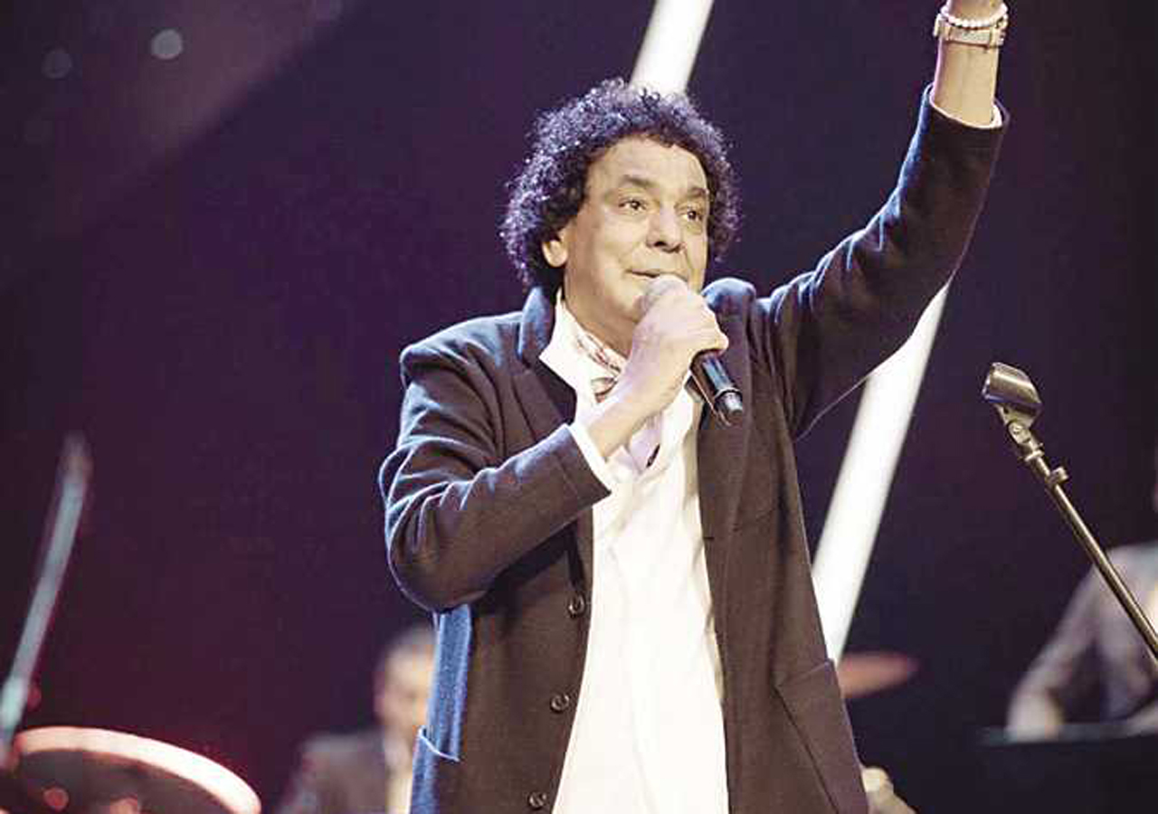 محمد منير لقناة الحياة من العريش يا رب دايما مصر بخير وآمنة مستقرة