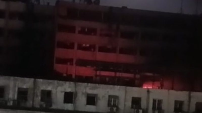 محافظة القاهرة تصدر بيانًا عاجلًا حول حريق المبنى الخلفي لسنترال رمسيس