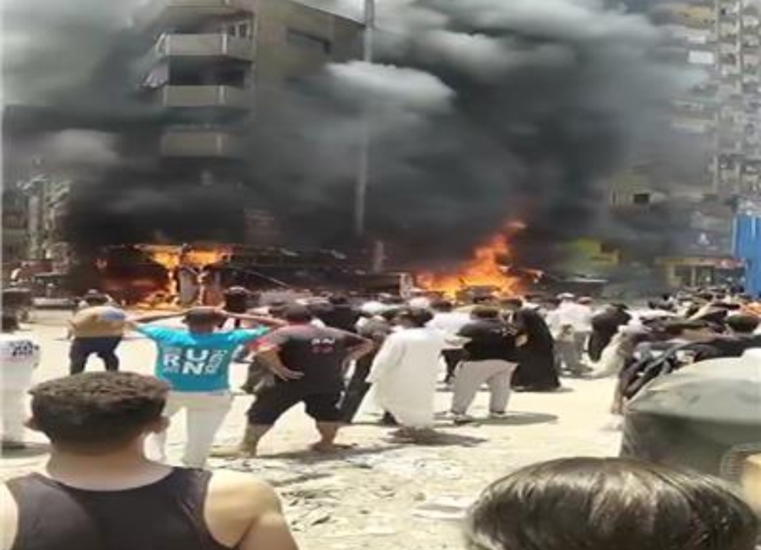 ننشر اللحظات الأولى لـ«حريق الخصوص» بالقليوبية