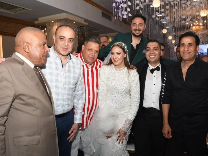 سعد الصغير وشيبه وهوبا ونجوم الفن والمشاهير فى زفاف ابنة المنتج ورجل الاعمال محمد جمعه