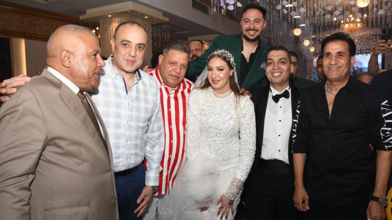 سعد الصغير وشيبه وهوبا ونجوم الفن والمشاهير فى زفاف ابنة المنتج ورجل الاعمال محمد جمعه
