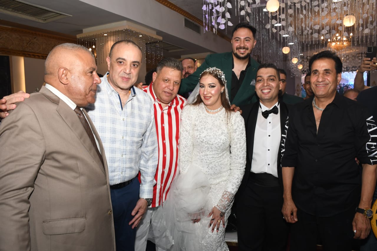 سعد الصغير وشيبه وهوبا ونجوم الفن والمشاهير فى زفاف ابنة المنتج ورجل الاعمال محمد جمعه