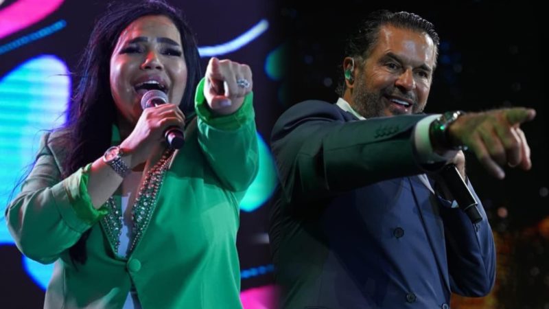 راغب علامة وأمينة يشعلان إحتفالية اليوم الوطني السعودي بمهرجان مراسي