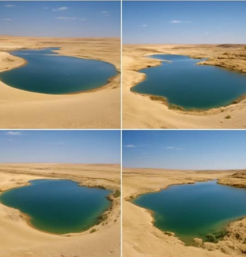 رعب واسع في مصر بعد ظهور بحيرة بشكل غامض ومفاجىء.. والحكومة تصدر بيانا