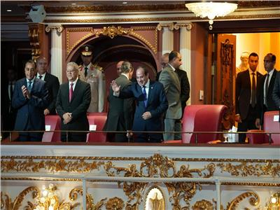 حفل وطن السلام يجمع نجوم مصر في افتتاح أوبرا العاصمة الإدارية.. صور